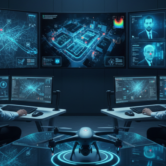 Surveillance avancée : IA, vidéo intelligente et drones pour une sécurité optimale