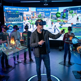 XR et métavers pour la formation immersive