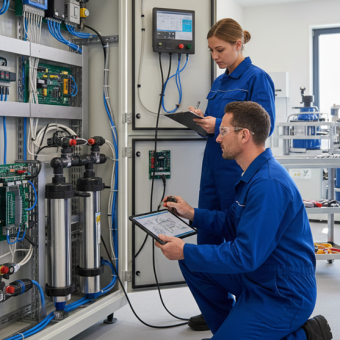 Maintenance avancée des électrolyseurs et systèmes de régulation pour piscines