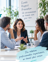 Sensibilisation au harcèlement moral et sexuel en milieu professionnel