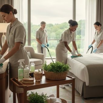 Housekeeping Durable : Éco-Nettoyage, Gestion Responsable du Linge et Protocoles Anti-Allergènes