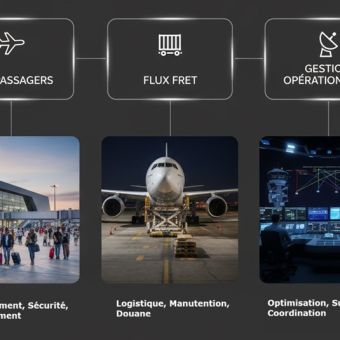 Maîtriser les flux passagers et fret en gestion opérationnelle d’aéroport