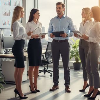 Manager une équipe administrative féminine dans les cabinets professionnels