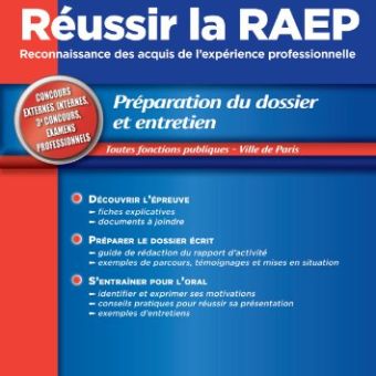 Préparation à la RAEP dossier et oral