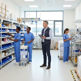 Responsable logistique en établissement de santé