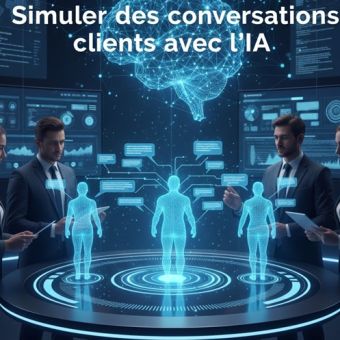 Simuler des conversations clients avec l'IA pour préparer ses équipes commerciales