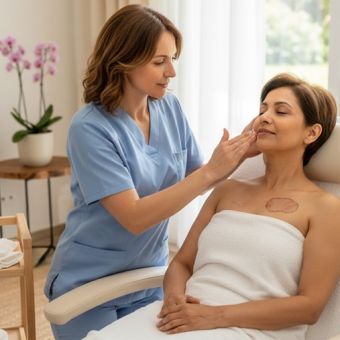 Soins esthétiques adaptés au cancer du sein