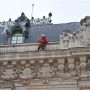 travail en hauteur sur toiture, château d'eau et pylône - avec suspension