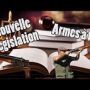 les armes : la législation en vigueur